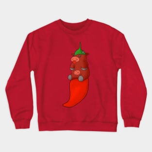 Picante Pal (Chile) - CowLick! Crewneck Sweatshirt